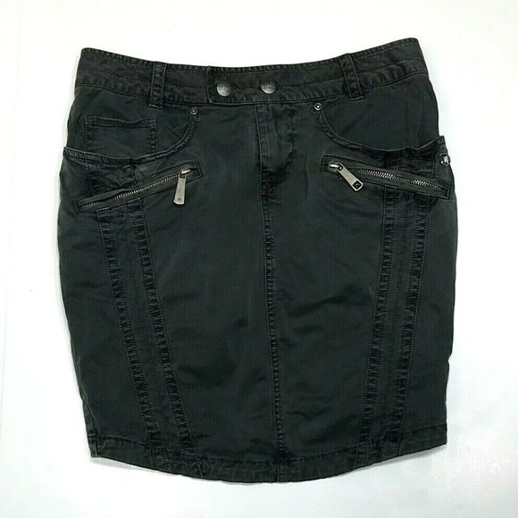 Diesel Dresses & Skirts - Diesel 27 Gray Mini Pencil Skirt Utility Charcoal